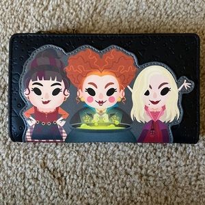 Loungefly Disney Hocus Pocus Sanderson Sisters Witches Chibi Wallet